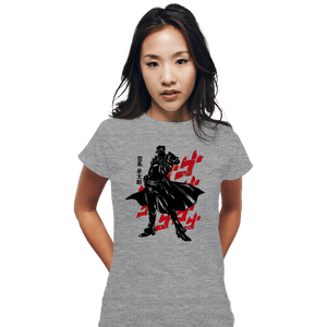 Shirts Fitted Shirts, Woman / Small / Sports Grey Crimson Bizarre