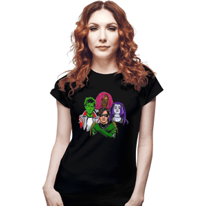 Shirts Fitted Shirts, Woman / Small / Black Bohemian Titans