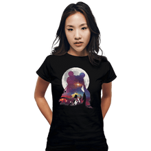Load image into Gallery viewer, Shirts Fitted Shirts, Woman / Small / Black Usagi
