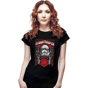 Shirts Fitted Shirts, Woman / Small / Black Storm Trooper