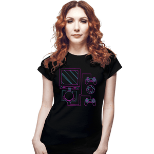 Secret_Shirts Fitted Shirts, Woman / Small / Black PSX Love