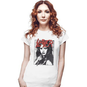 Secret_Shirts Fitted Shirts, Woman / Small / White Buffy The Slayer