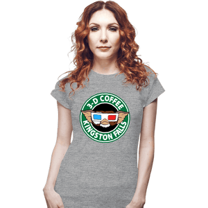 Secret_Shirts Fitted Shirts, Woman / Small / Sports Grey Kingston Falls 3D Coffee