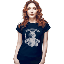 Load image into Gallery viewer, Shirts Fitted Shirts, Woman / Small / Navy Come Dream with Me
