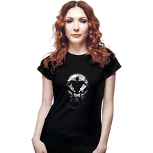 Load image into Gallery viewer, Shirts Fitted Shirts, Woman / Small / Black Moonlight Giant
