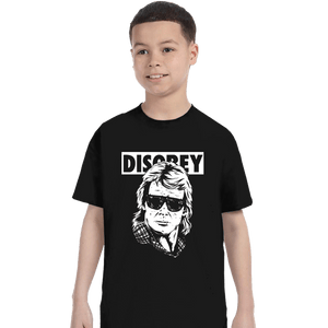 Secret_Shirts T-Shirts, Youth / XS / Black Live To Disobey