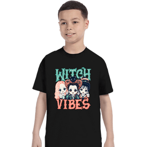 Secret_Shirts T-Shirts, Youth / XS / Black Witchy Vibes