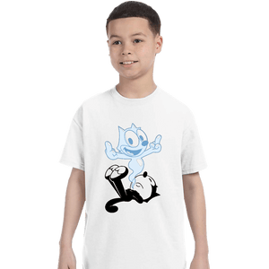 Secret_Shirts T-Shirts, Youth / XS / White RIP The Cat