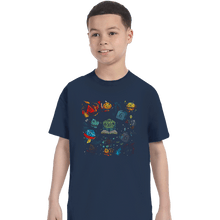 Load image into Gallery viewer, Shirts T-Shirts, Youth / XL / Navy DiceWorld
