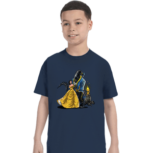 Secret_Shirts T-Shirts, Youth / XS / Navy Beauty And The Alien