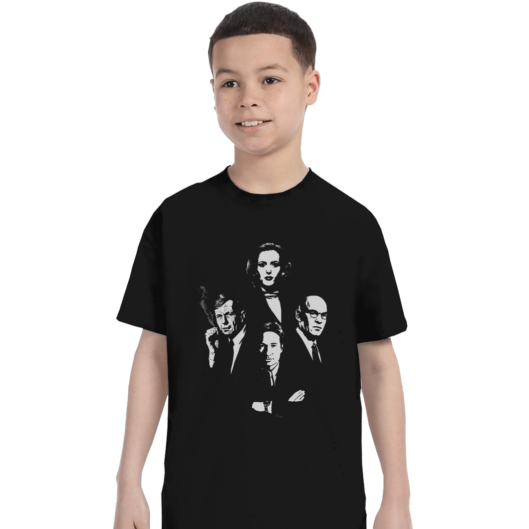 Shirts T-Shirts, Youth / XL / Black X-Files