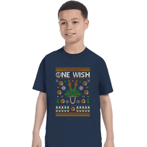 Shirts T-Shirts, Youth / XS / Navy A Very Shenron Christmas