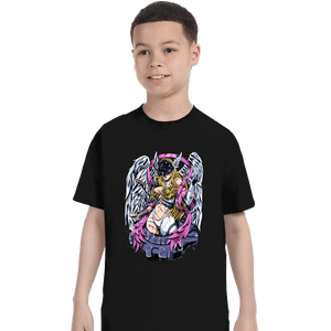 Secret_Shirts T-Shirts, Youth / XS / Black Battle Angewomon