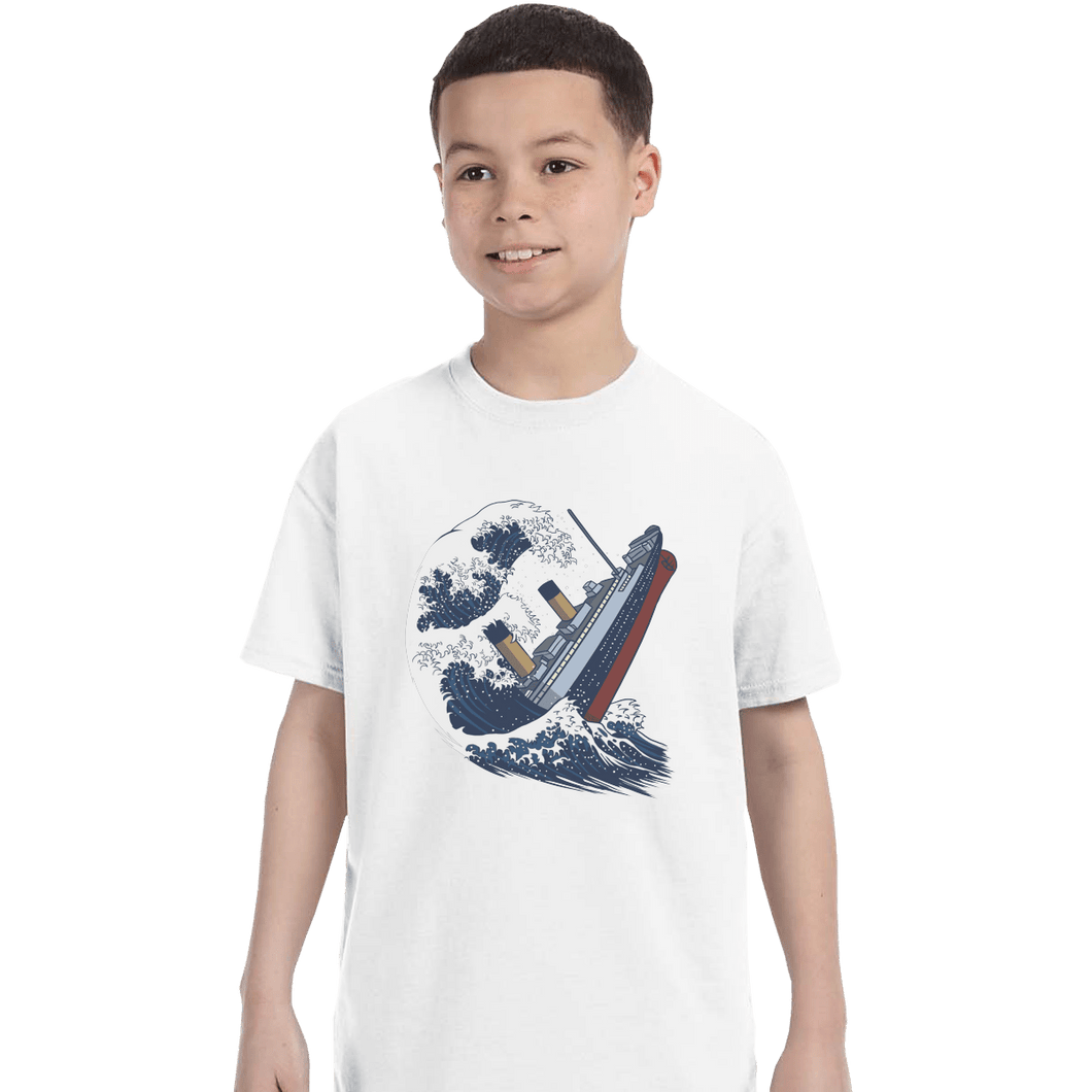 Shirts T-Shirts, Youth / XL / White The Wave Titanic