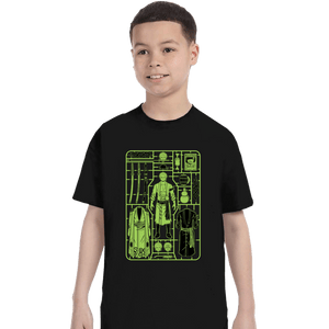 Daily_Deal_Shirts T-Shirts, Youth / XS / Black Zoro Model Sprue