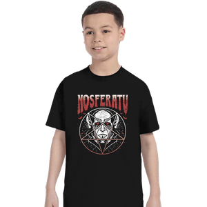 Shirts T-Shirts, Youth / XS / Black Classic Vampire Metal