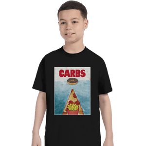 Shirts T-Shirts, Youth / XL / Black CARBS