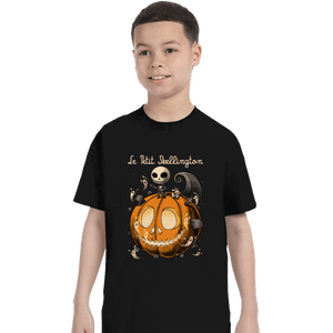 Daily_Deal_Shirts T-Shirts, Youth / XS / Black Le Petit Skellington