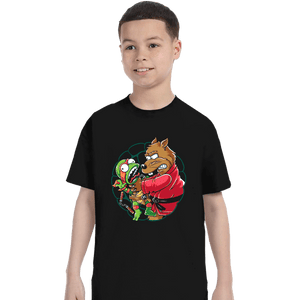 Secret_Shirts T-Shirts, Youth / XS / Black Why You Little Turtle Mikey