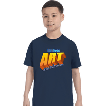 Load image into Gallery viewer, Secret_Shirts T-Shirts, Youth / XS / Navy Word Art
