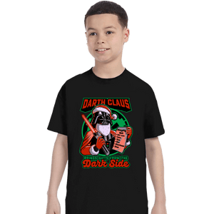 Secret_Shirts T-Shirts, Youth / XS / Black Dark Lord Christmas