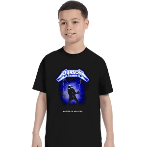 Shirts T-Shirts, Youth / XS / Black Eddie Master Of Hellfire