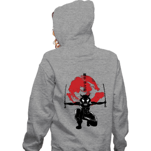 Shirts Zippered Hoodies, Unisex / Small / Sports Grey Crimson Boar