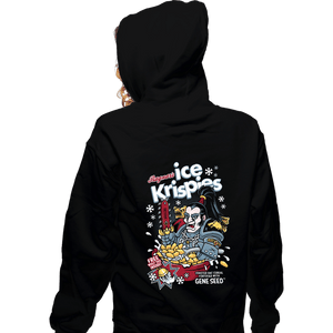 Secret_Shirts Zippered Hoodies, Unisex / Small / Black Ragnar's Ice Krispies