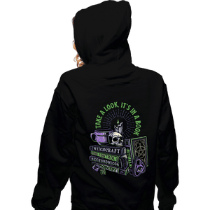 Secret_Shirts Zippered Hoodies, Unisex / Small / Black Dark Books