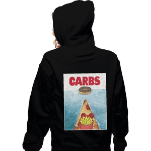 Shirts Zippered Hoodies, Unisex / Small / Black CARBS