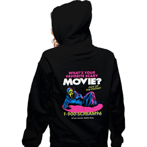 Secret_Shirts Zippered Hoodies, Unisex / Small / Black 1 900 Scream 96