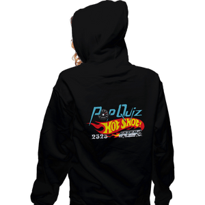 Daily_Deal_Shirts Zippered Hoodies, Unisex / Small / Black Pop Quiz