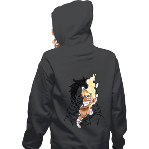 Secret_Shirts Zippered Hoodies, Unisex / Small / Dark Heather God Of Sun