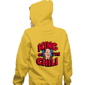 Secret_Shirts Zippered Hoodies, Unisex / Small / White King Of The Chili