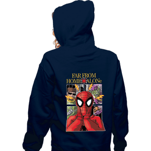 Secret_Shirts Zippered Hoodies, Unisex / Small / Navy Home Alone