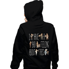 Load image into Gallery viewer, Shirts Zippered Hoodies, Unisex / Small / Black Bad Feeling
