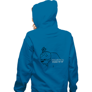 Shirts Zippered Hoodies, Unisex / Small / Royal Blue Studio Yip Yip