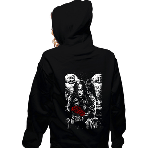 Secret_Shirts Zippered Hoodies, Unisex / Small / Black Draven