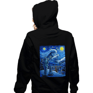 Secret_Shirts Zippered Hoodies, Unisex / Small / Black Starry Crumpit