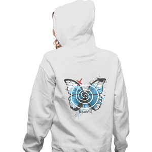 Secret_Shirts Zippered Hoodies, Unisex / Small / White Rewind