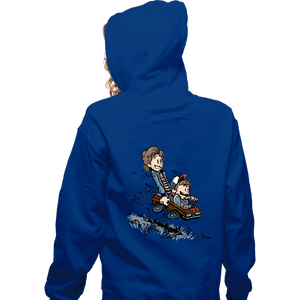 Shirts Zippered Hoodies, Unisex / Small / Royal Blue Pretty Dang Good Babysitter