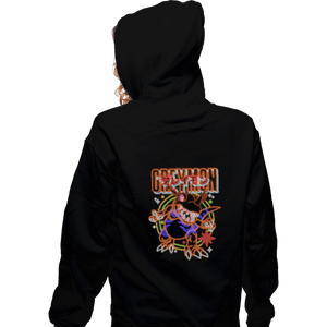 Secret_Shirts Zippered Hoodies, Unisex / Small / Black Greymon!