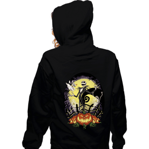 Secret_Shirts Zippered Hoodies, Unisex / Small / Black The King Of Pumpkins