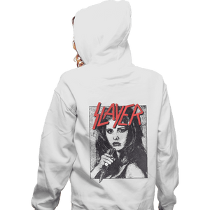 Secret_Shirts Zippered Hoodies, Unisex / Small / White Buffy The Slayer