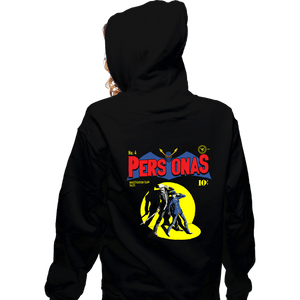 Shirts Zippered Hoodies, Unisex / Small / Black Investigation Team Comics