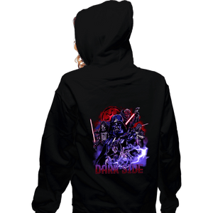 Shirts Zippered Hoodies, Unisex / Small / Black Dark Sides