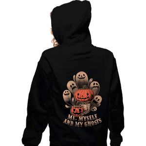 Secret_Shirts Zippered Hoodies, Unisex / Small / Black My Ghosts