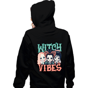 Secret_Shirts Zippered Hoodies, Unisex / Small / Black Witchy Vibes