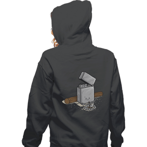 Shirts Zippered Hoodies, Unisex / Small / Dark Heather Out Of Fuel
