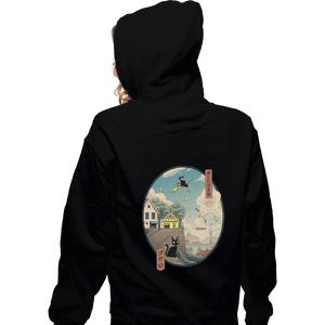 Shirts Pullover Hoodies, Unisex / Small / Black Ukiyo-e Delivery